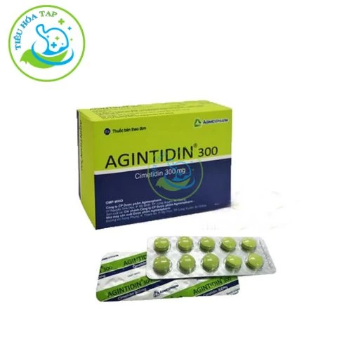 Agintidin 300 - Hộp 10 vỉ x 10 viên